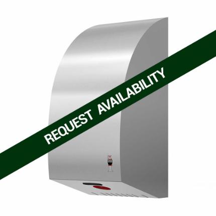 288-Stainless Design TURBO HAND DRYER, stainless steel